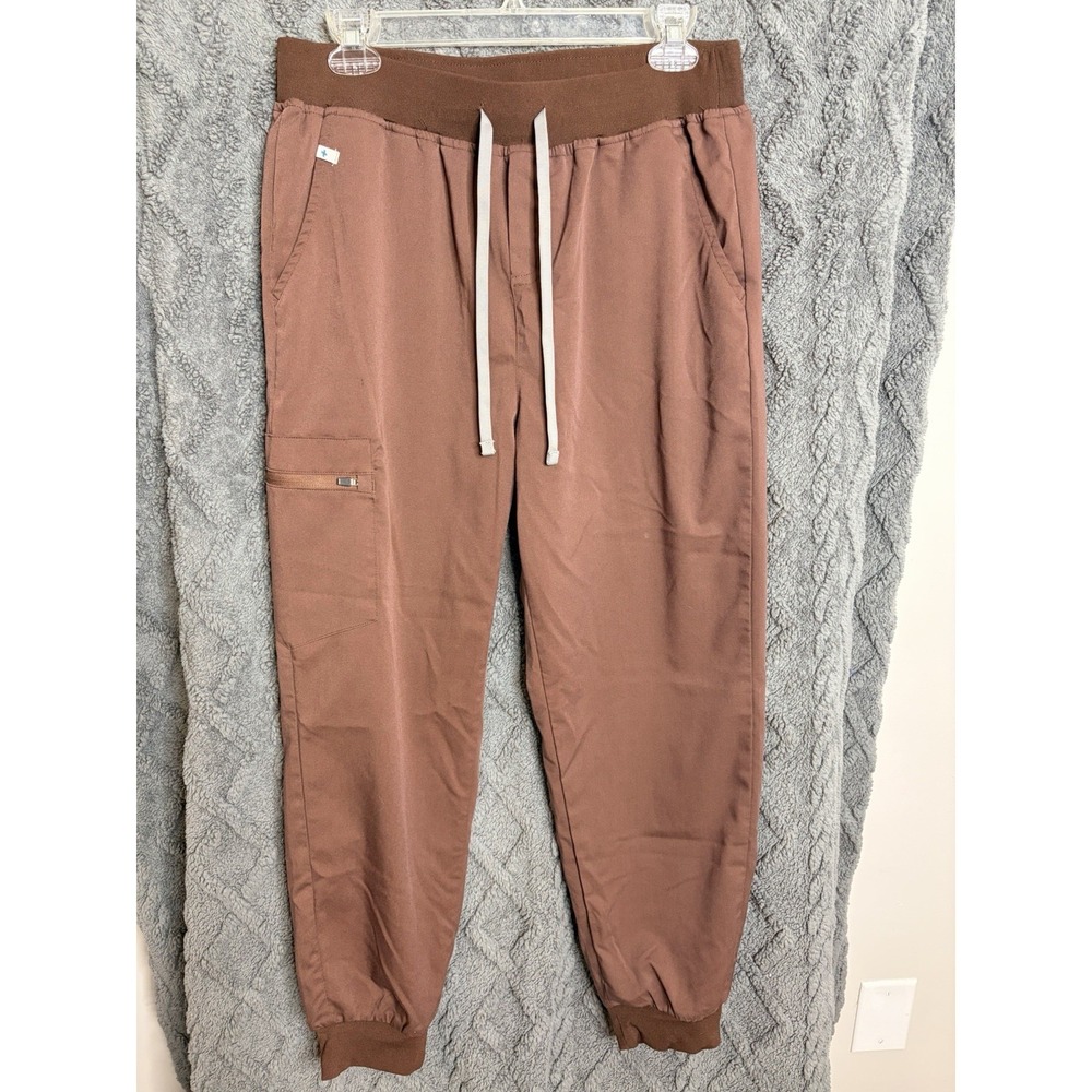 FIGS Women's Zamora Jogger Scrub Pants  Mauve Size Medium EUC Medical